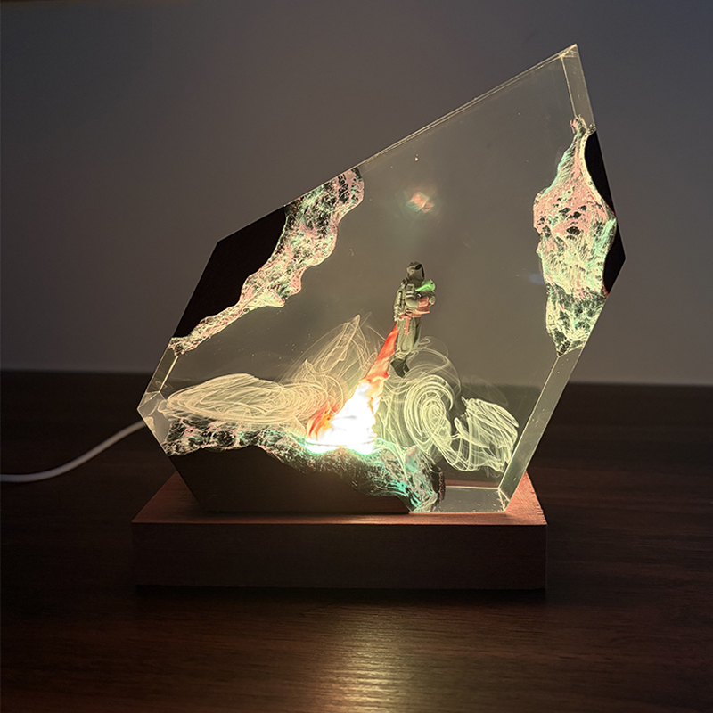 Lighting Decoration Wedding - Sci-fi Anime Figure Organism Resin Table