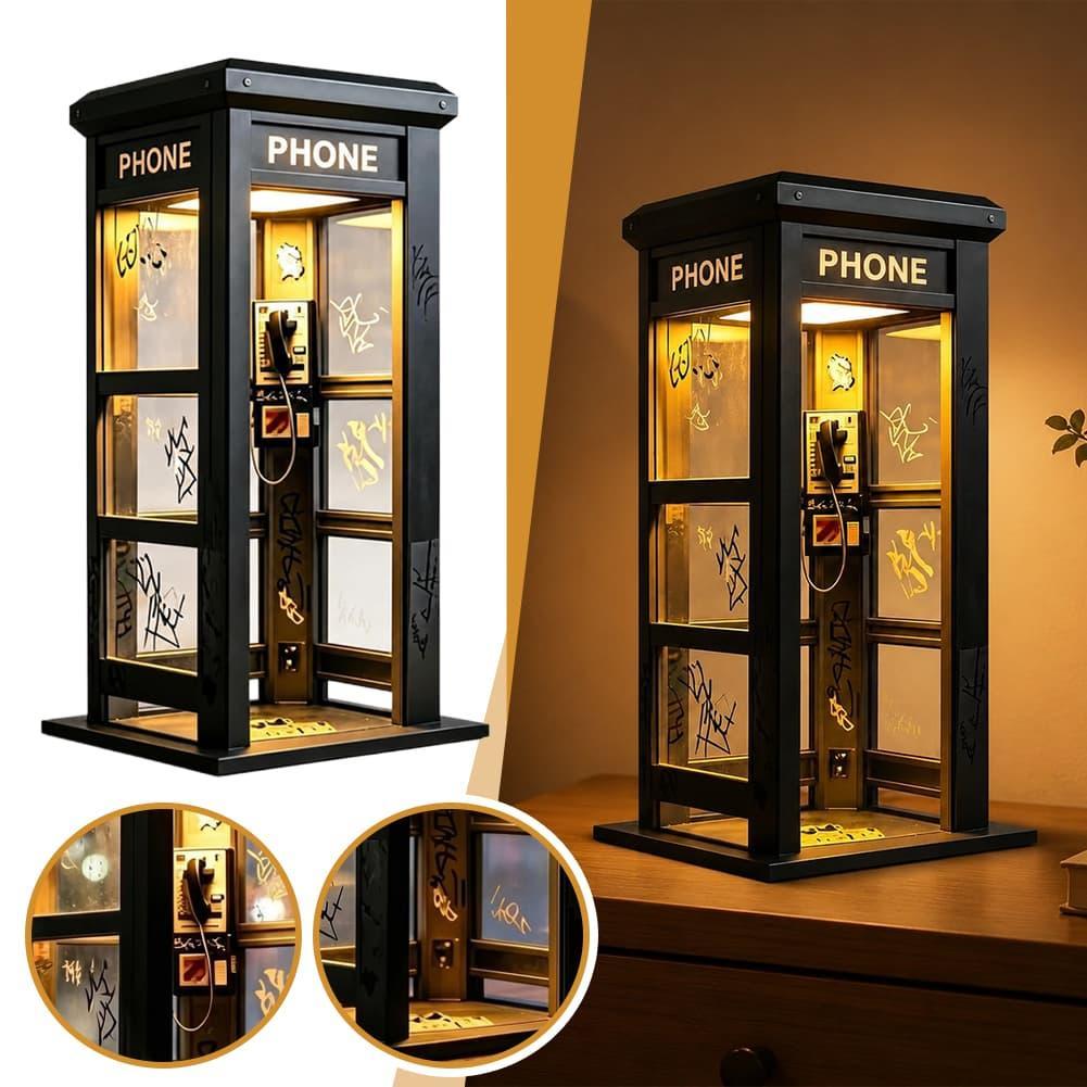 Vintage Lighting Decor - Vintage London Telephone Booth Table Lamp