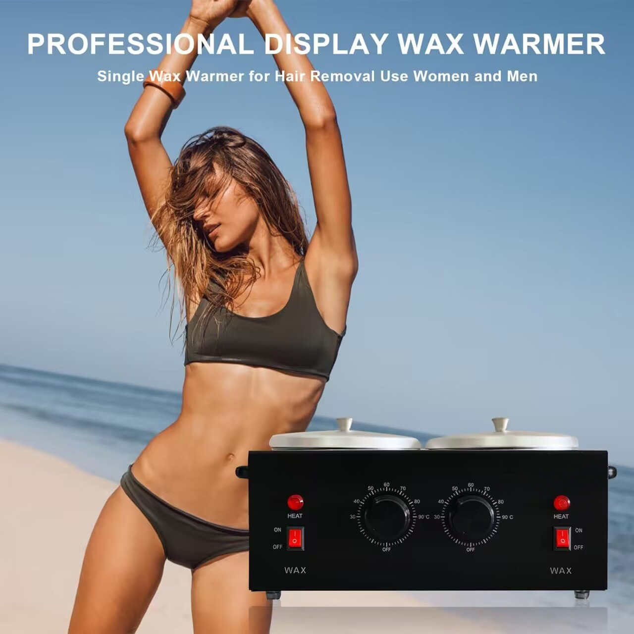Dual Wax Pots Professional Ele - Wax Melter Electric recension och pris