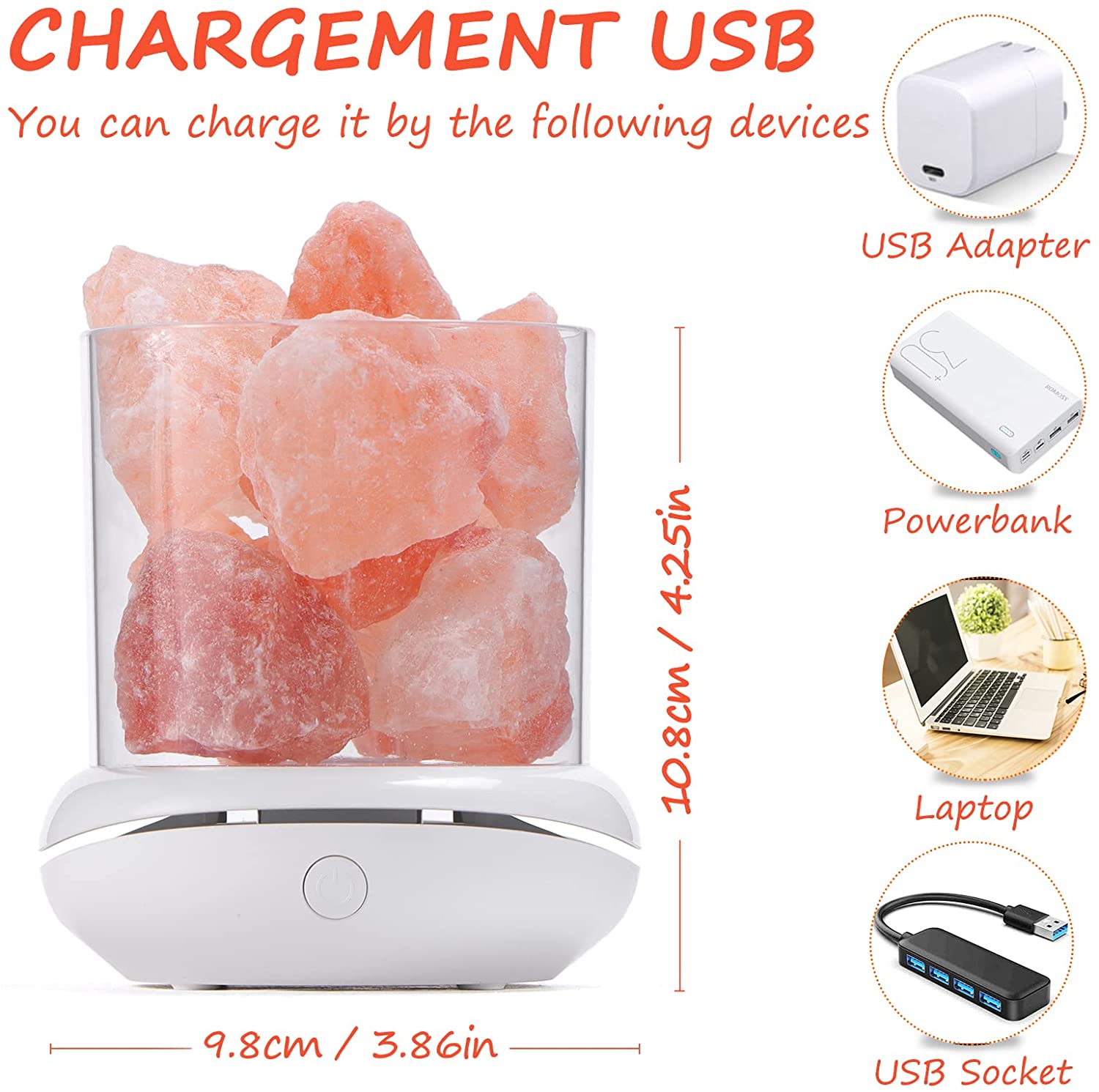Aroma Lamps Natural Himalayan  - Himalayan Salt Lamp recension och pris