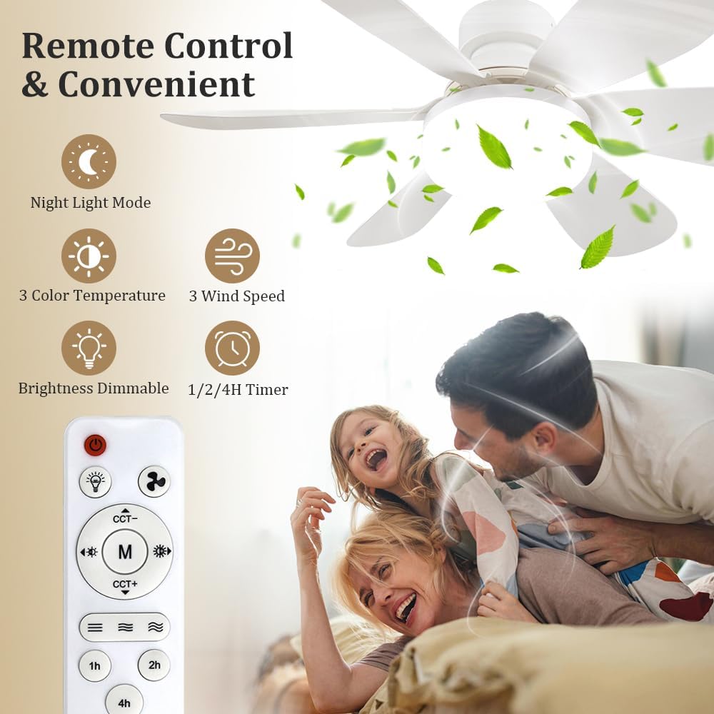 Socket Fan Light with Remote,  - Lighting Decoration For Home recension och pris
