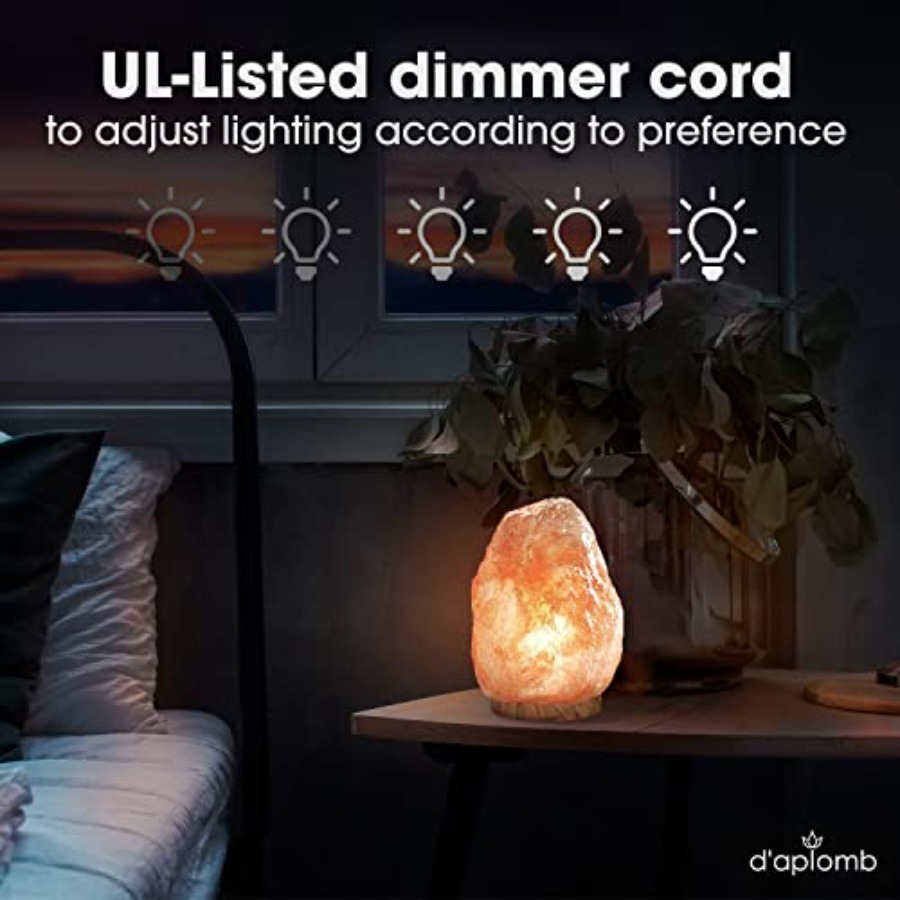100% Authentic Natural Himalay - Himalayan Salt Lamp recension och pris