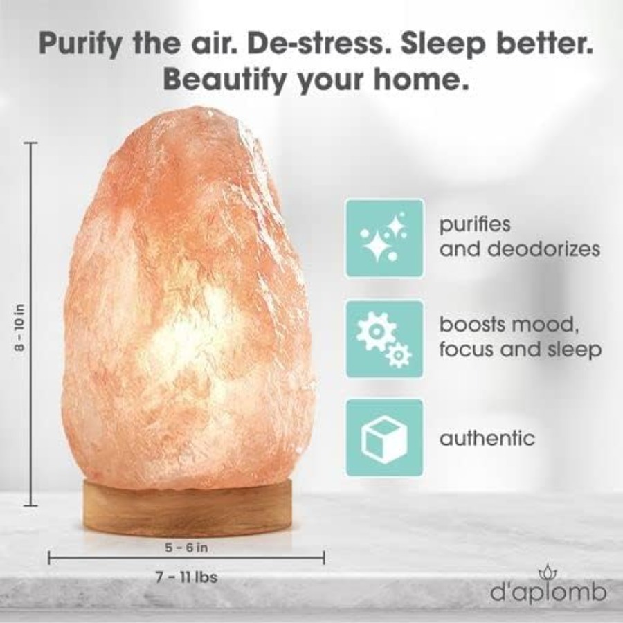 100% Authentic Natural Himalay - Himalayan Salt Lamp recension och pris