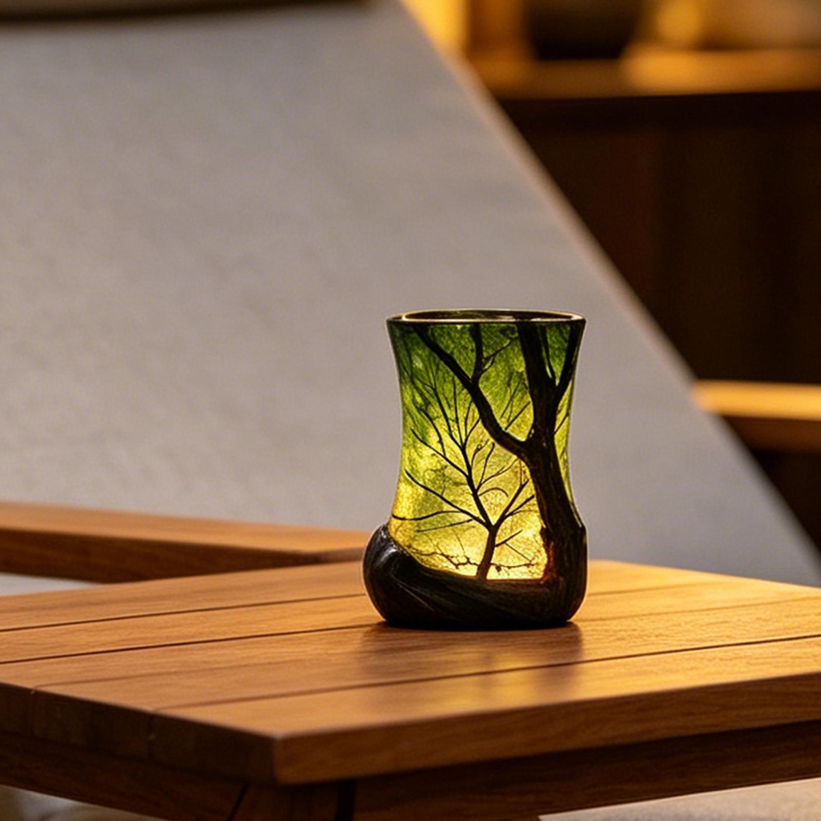 Bedside Table Lamp Forest Nigh - Lighting Decoration For Home recension och pris