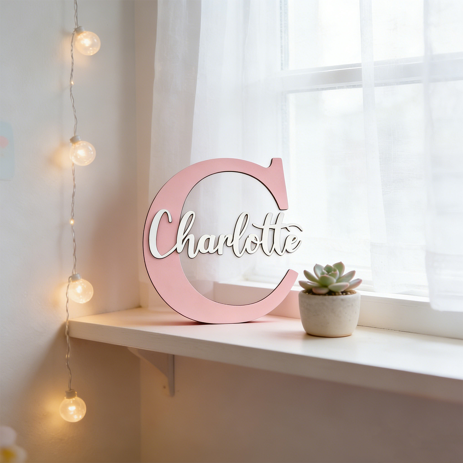 1pc Custom Two Layer Light Pur - Lighting Decoration Wedding recension och pris