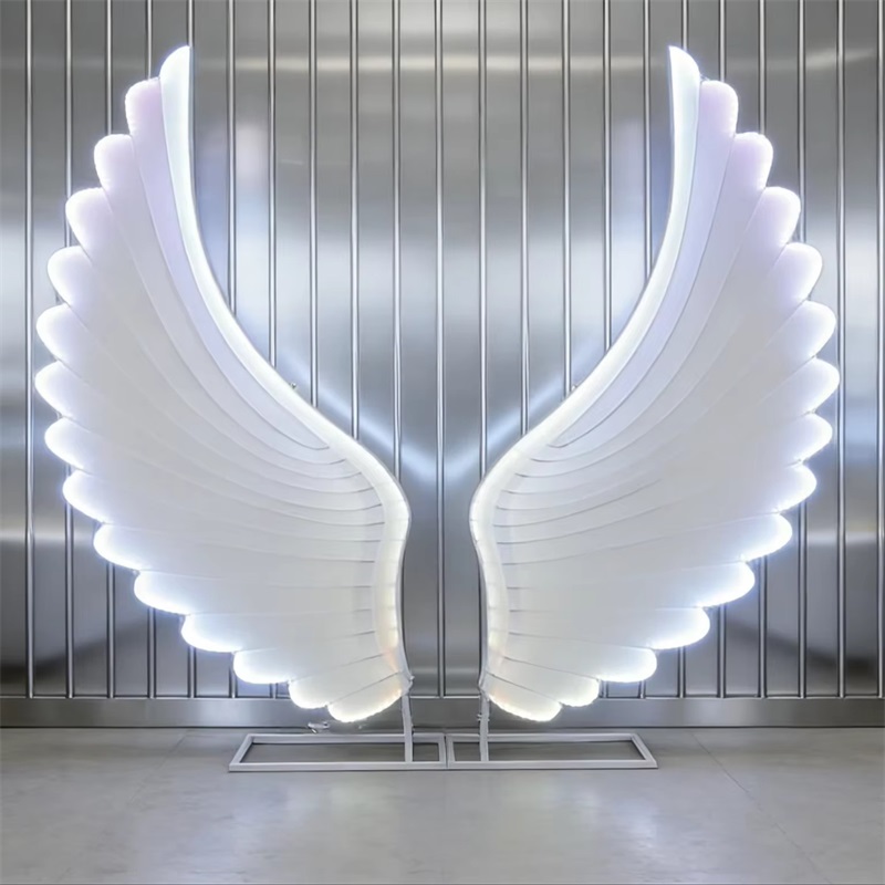 Glowing Angel Wings Light Prop - Lighting Decoration Wedding recension och pris