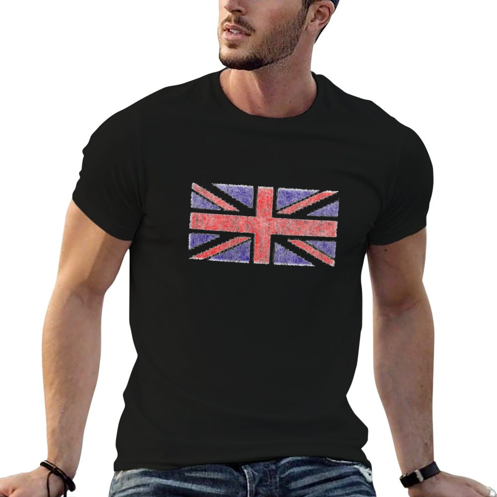 Vintage UK Union Jack Flag T-S - Union Lighting & Decor Photos recension och pris