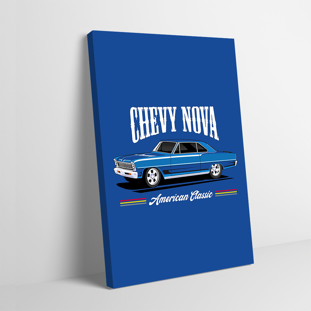 Chevy Nova Classic Cars Printi - Nova Decor & Lighting Juletrelys recension och pris
