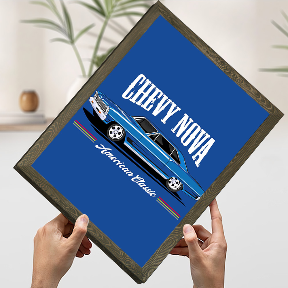 Chevy Nova Classic Cars Printi - Nova Decor & Lighting Juletrelys recension och pris