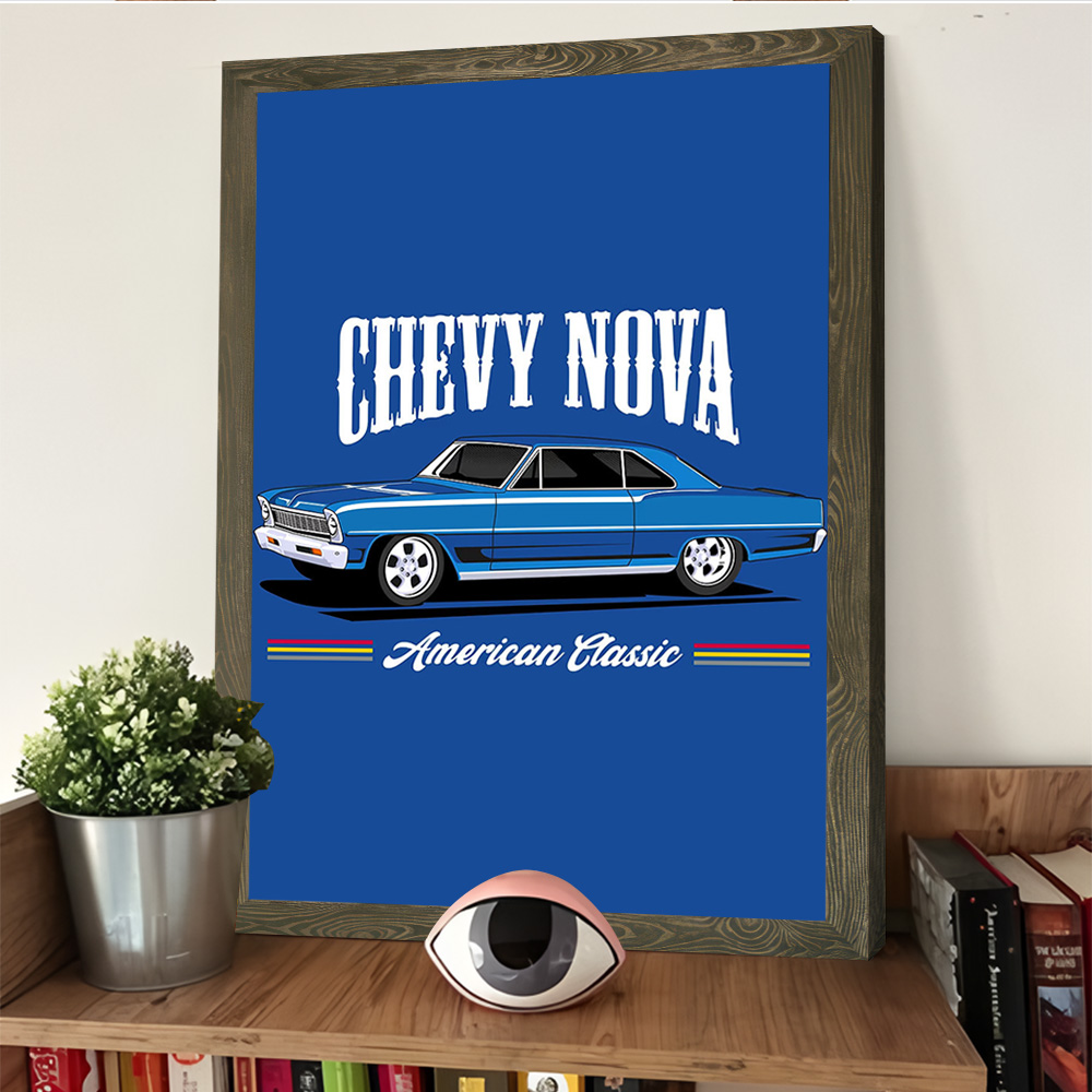 Chevy Nova Classic Cars Printi - Nova Decor & Lighting Juletrelys recension och pris