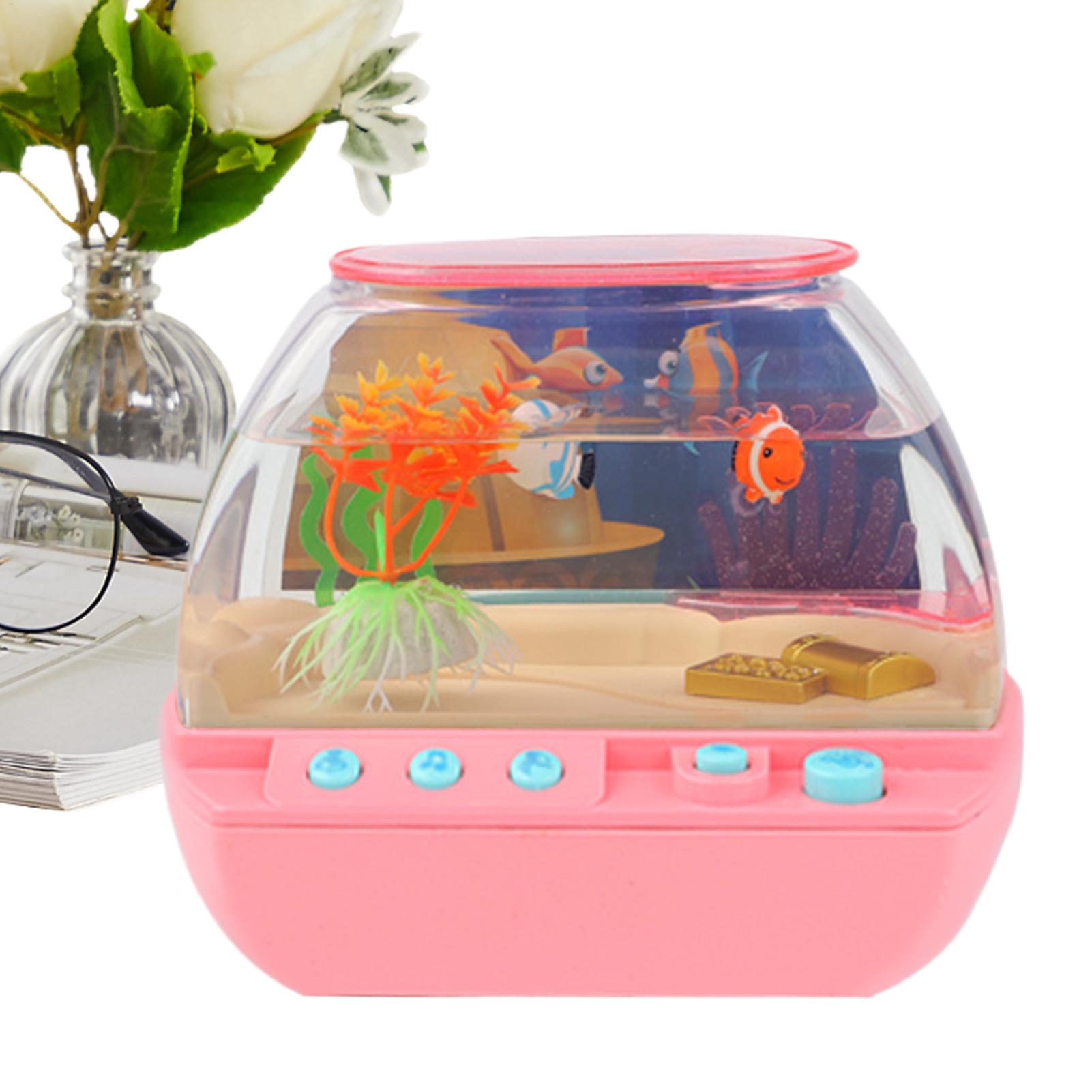 Toy Fish Tank Home Decoration  - Lighting Decoration For Home recension och pris