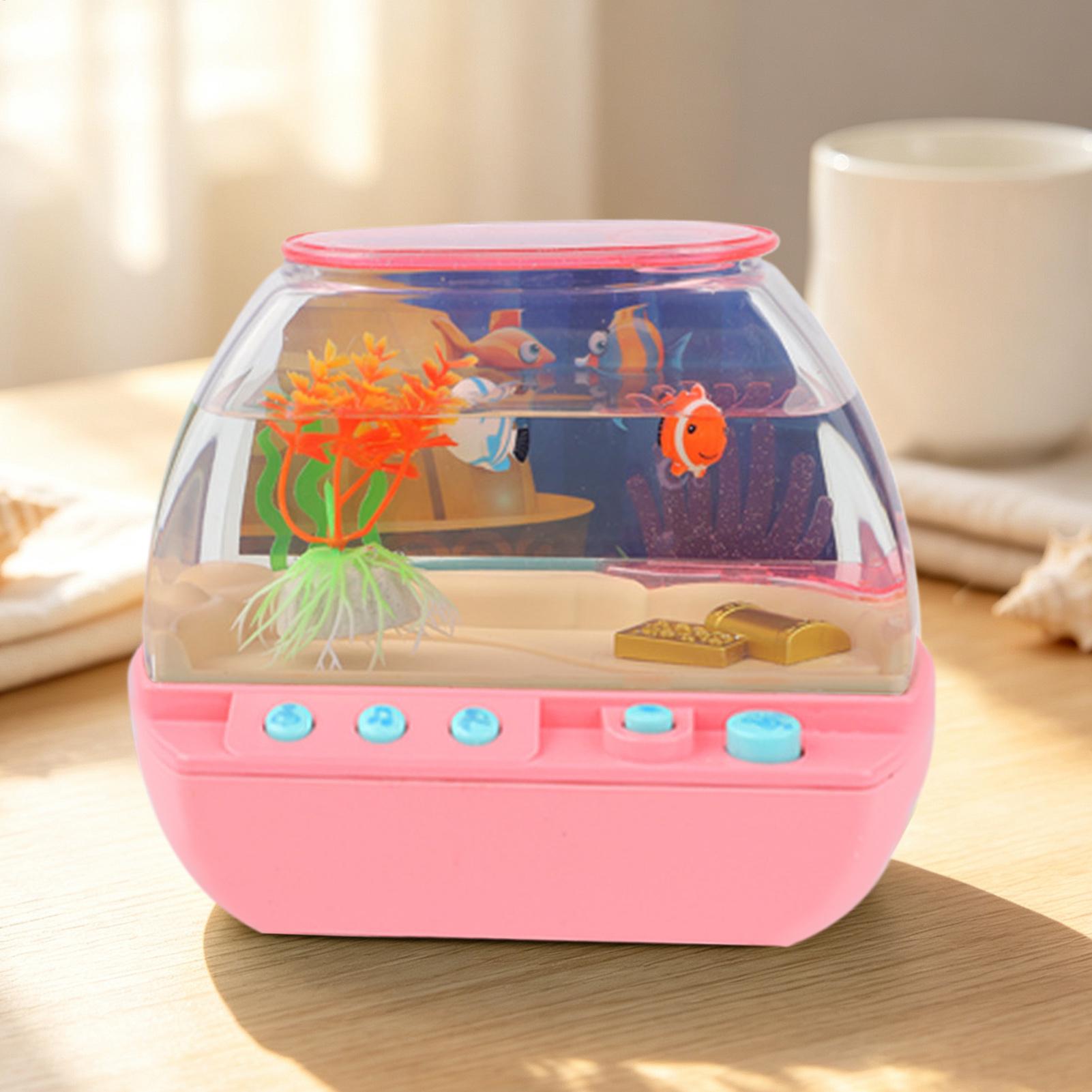 Toy Fish Tank Home Decoration  - Lighting Decoration For Home recension och pris