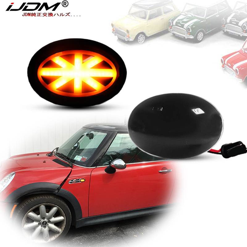 iJDM Amber Union Jack logo LED - Union Lighting & Decor Photos recension och pris