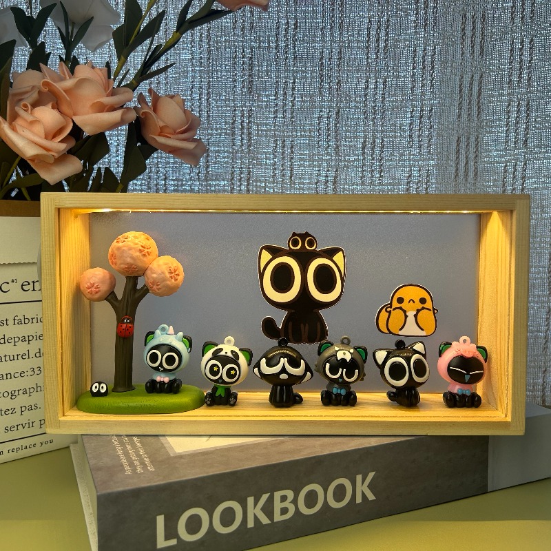 Luo Xiaohei Figure LED Light F - Lighting Decor Items recension och pris