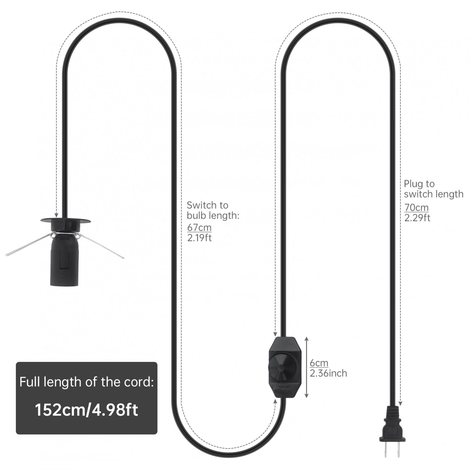 Salt Lamp Cord E12 110V Himala - Himalayan Salt Lamp recension och pris