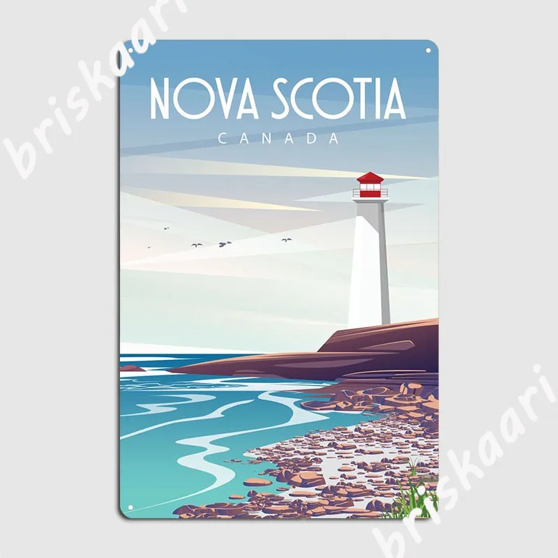 Nova Scotia Metal Sign Designi - Nova Decor & Lighting Juletrelys recension och pris