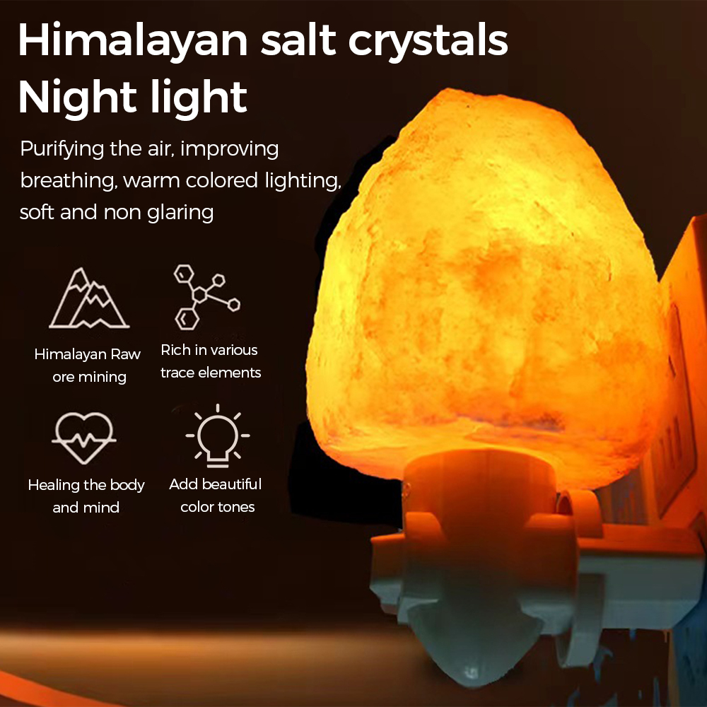 D5 LED Salt Night Light Himala - Himalayan Salt Lamp recension och pris