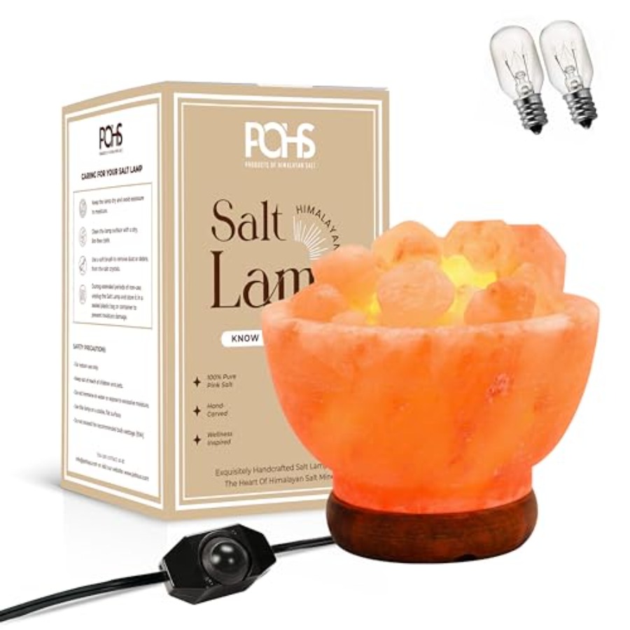 Himalayan Pink Salt Lamp Bowl  - Himalayan Salt Lamp recension och pris