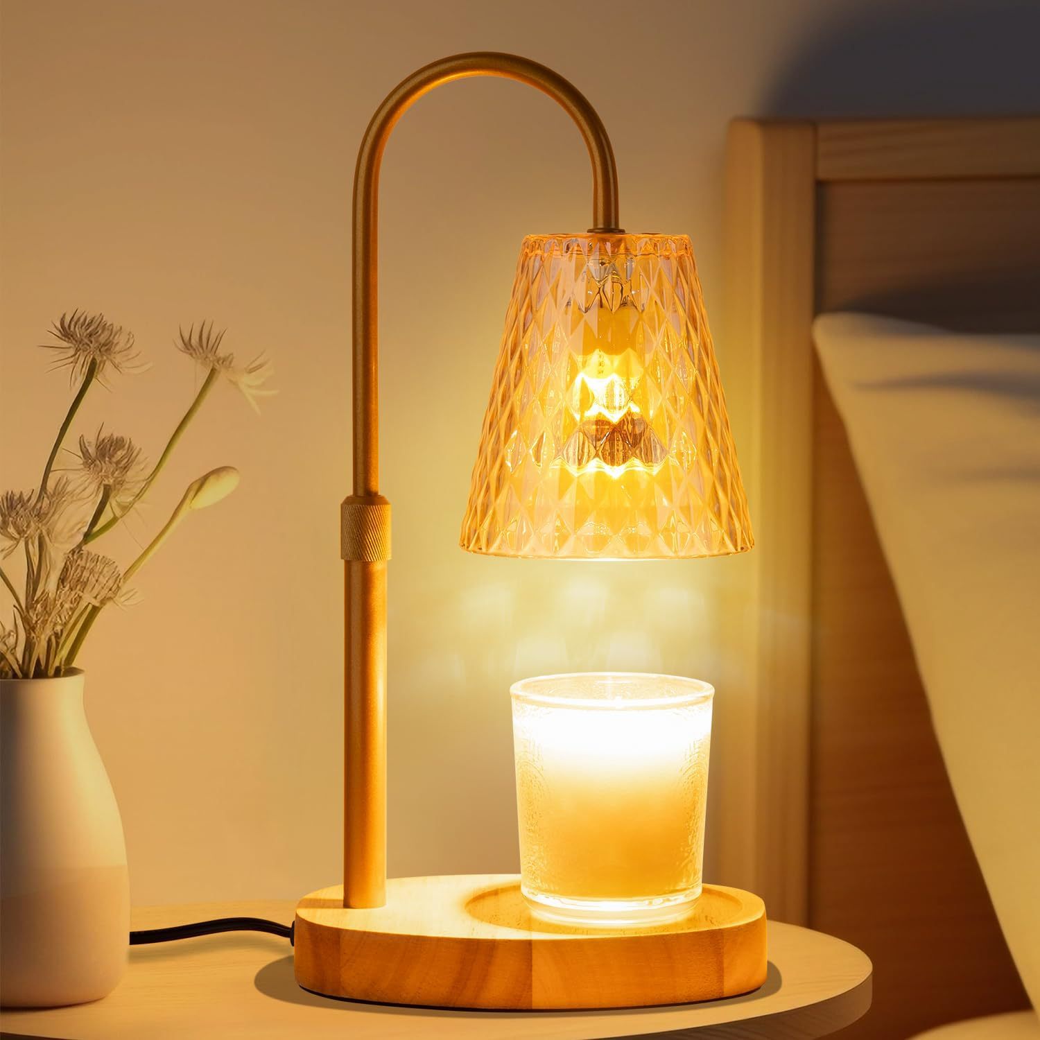 Flameless Wax Melt Warmer Lamp - Vintage Lighting Decor recension och pris