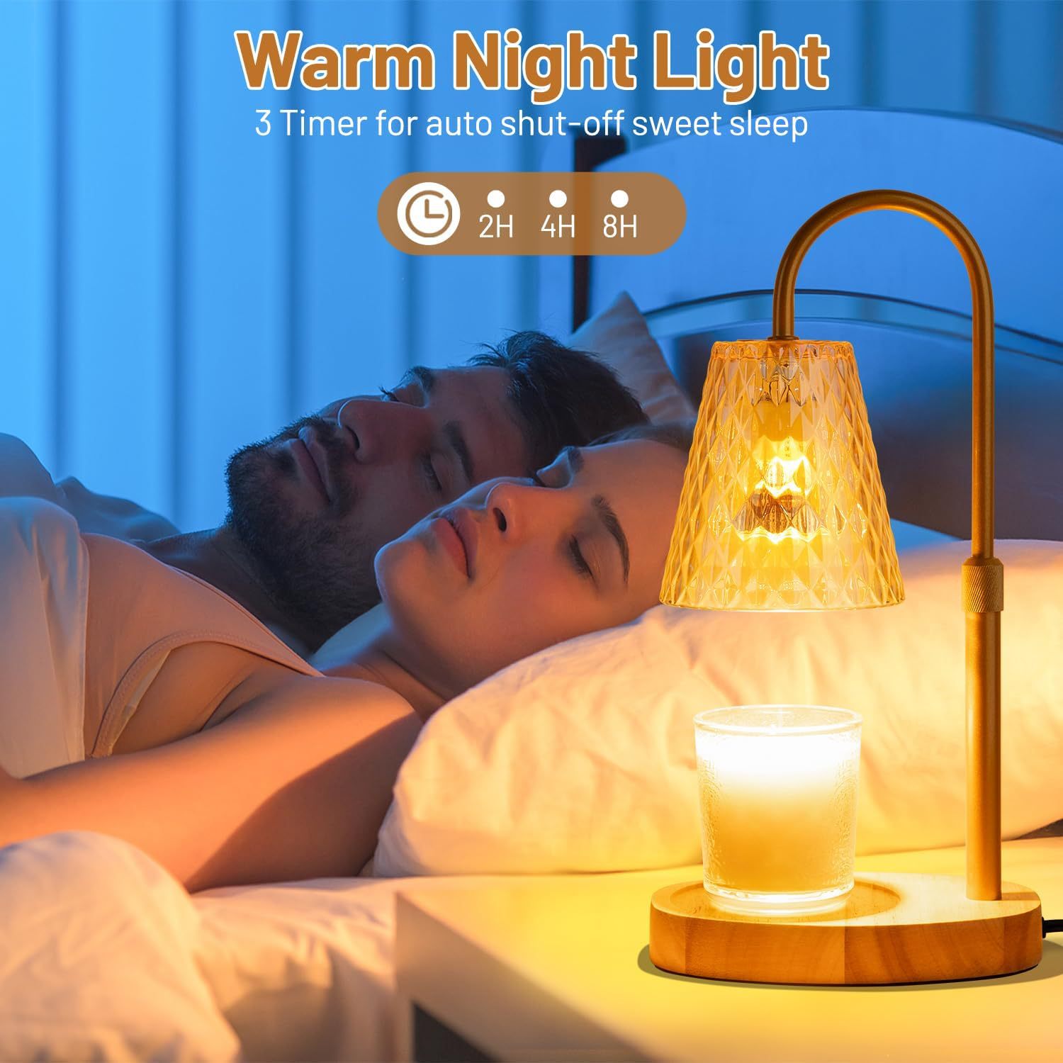 Flameless Wax Melt Warmer Lamp - Vintage Lighting Decor recension och pris