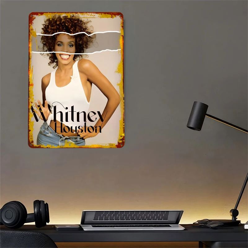Whitney Houston Lightly 3D Pos - Lighting Decor Houston recension och pris
