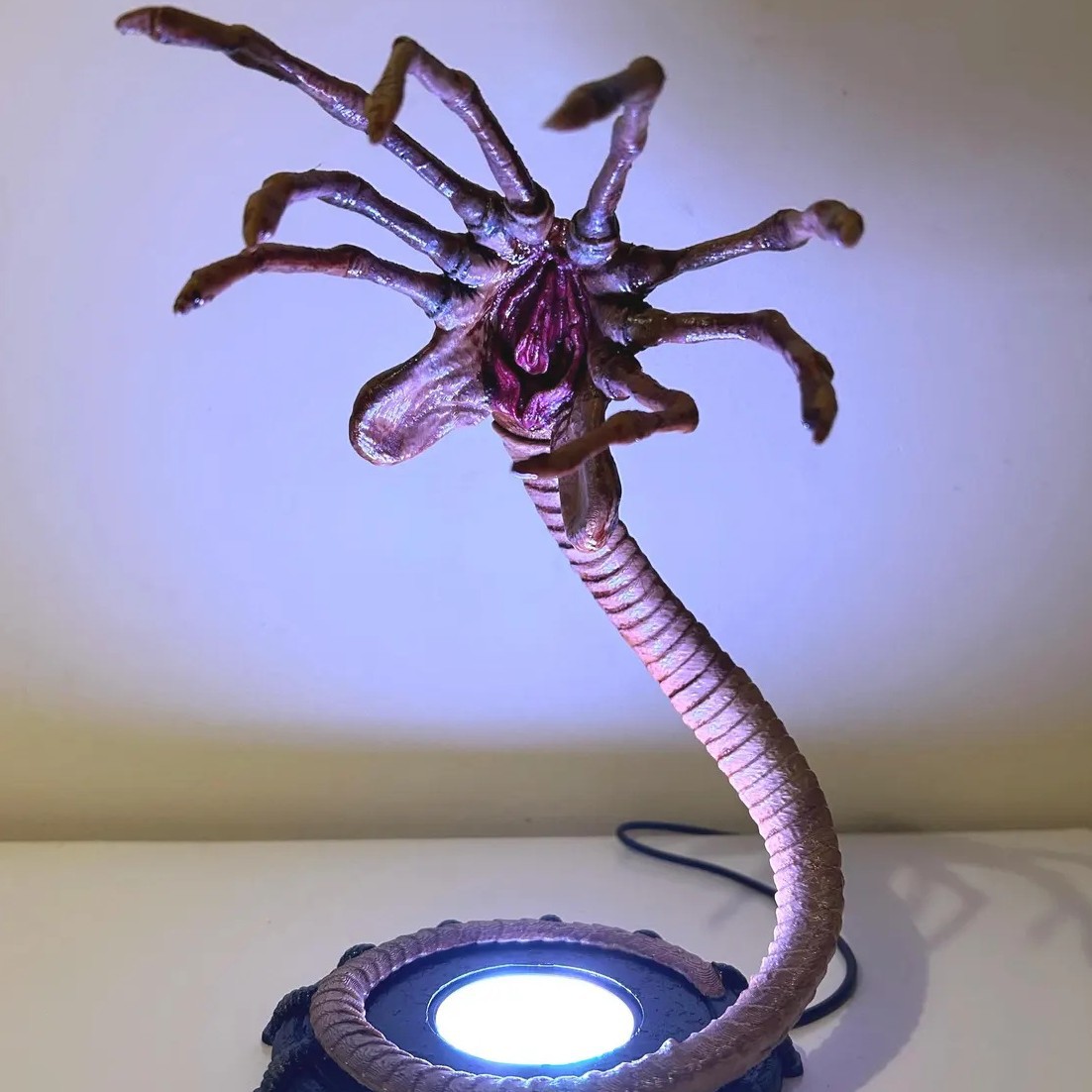 Alien Facehugger Lamp Nightlig - Lighting Decoration For Home recension och pris