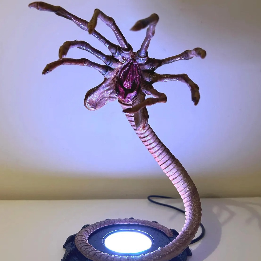 Alien Facehugger Lamp Nightlig - Lighting Decoration For Home recension och pris