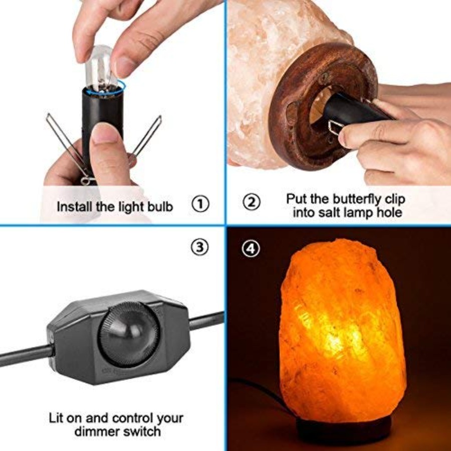 Himalayan Salt Lamp Cords with - Himalayan Salt Lamp recension och pris