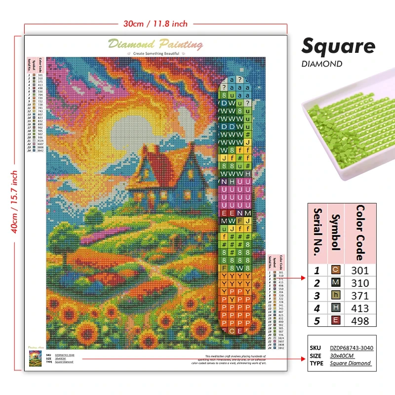 DIY Diamond Painting 2026 Nova - Nova Decor & Lighting Juletrelys recension och pris