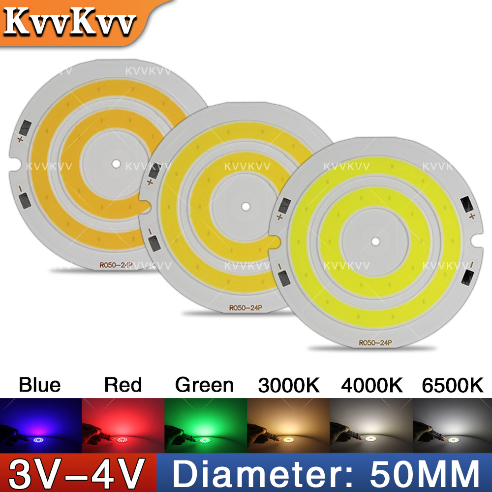 3V 4V Round COB LED Lamp Parts - Lighting Decor House recension och pris