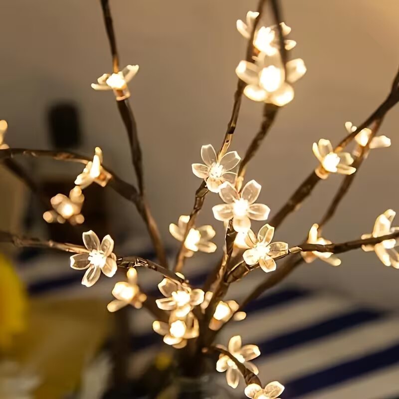 1/2PC 20LED Cherry Blossom Tre - Lighting Decoration For Home recension och pris