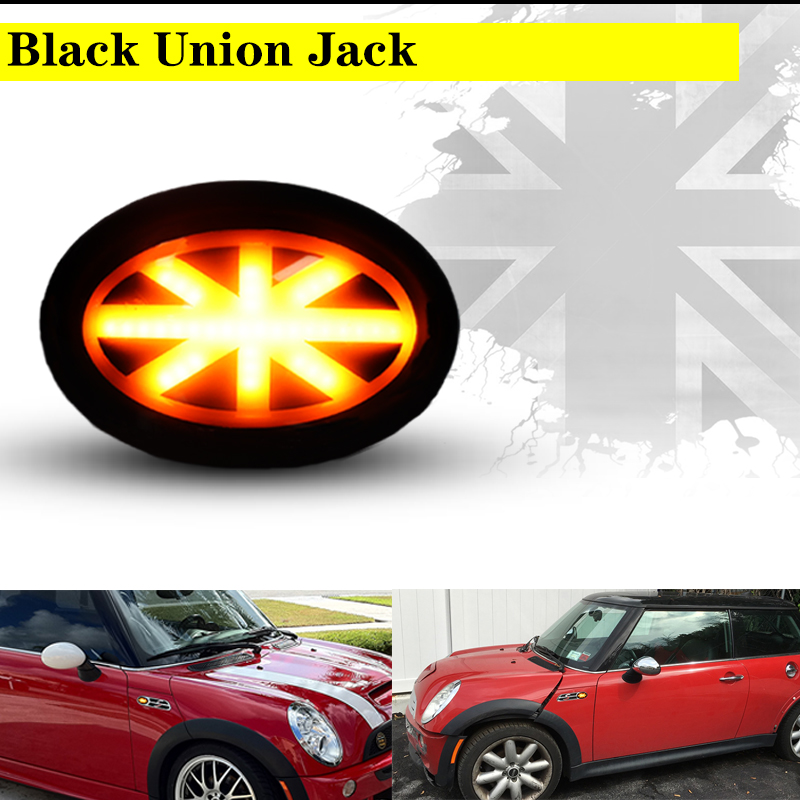 2PCS Union Jack Smoked Lens Am - Union Lighting & Decor Photos recension och pris