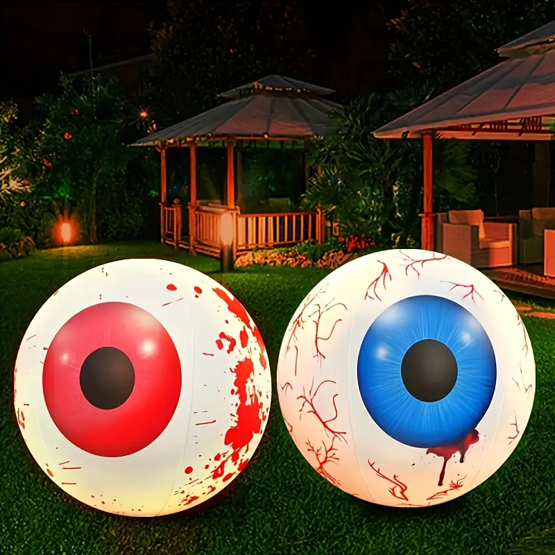 Halloween Inflatable Eyeballs  - Lighting Decor House recension och pris