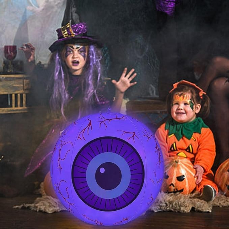 Halloween Inflatable Eyeballs  - Lighting Decor House recension och pris