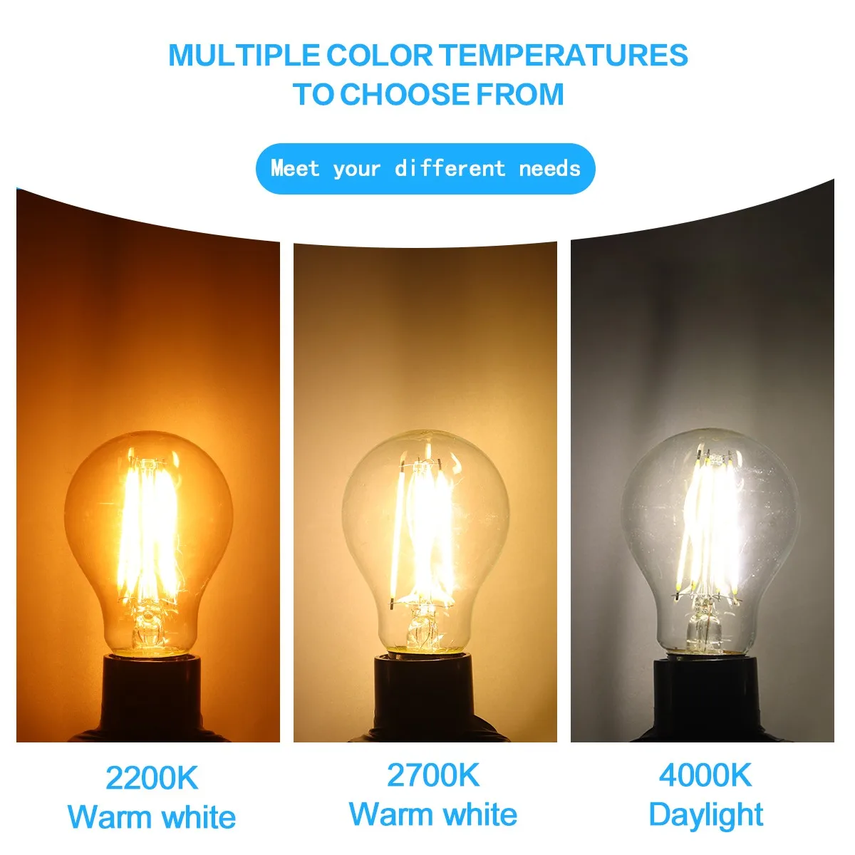 5PCS E27 E14 B22 Retro Edison  - Vintage Lighting Decor recension och pris