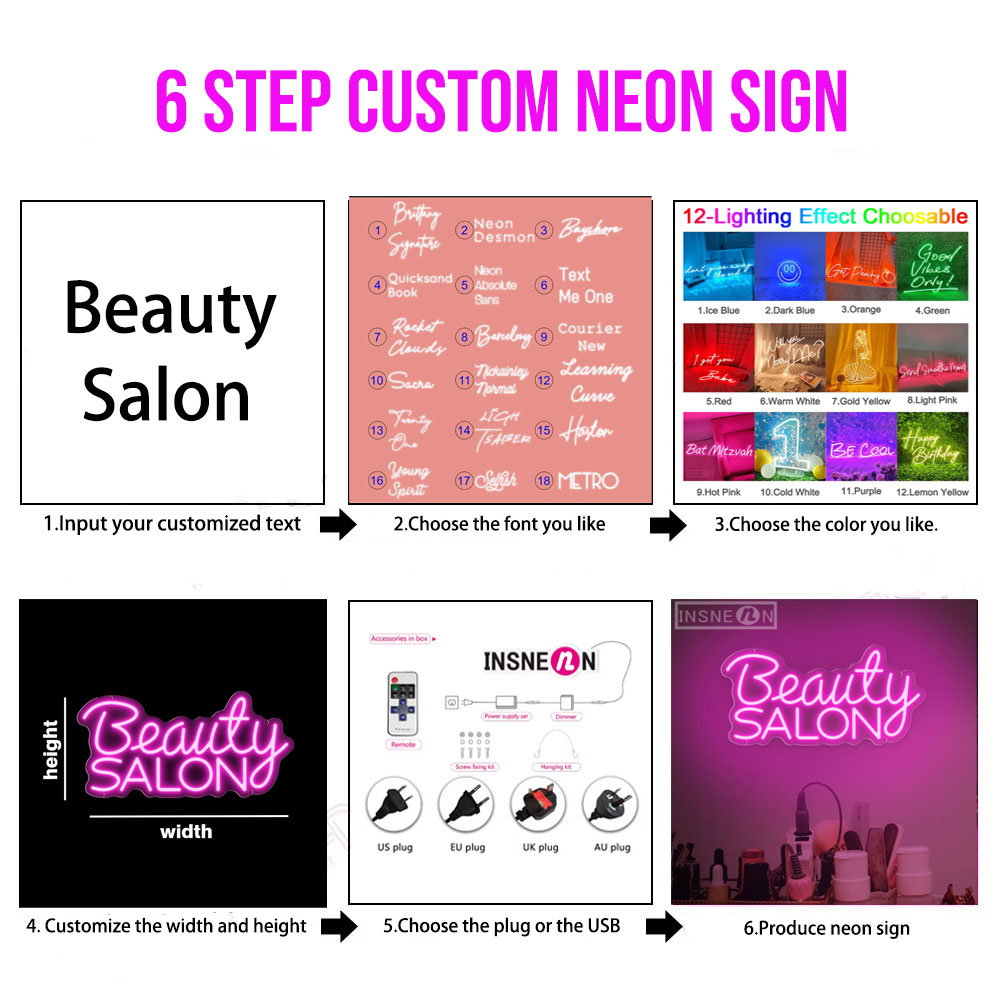 Custom Led Neon Signs LED Ligh - Lighting Decoration Wedding recension och pris