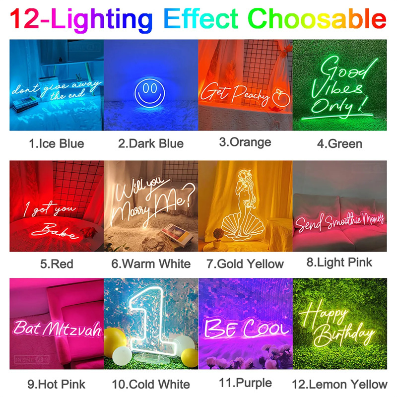 Custom Led Neon Signs LED Ligh - Lighting Decoration Wedding recension och pris