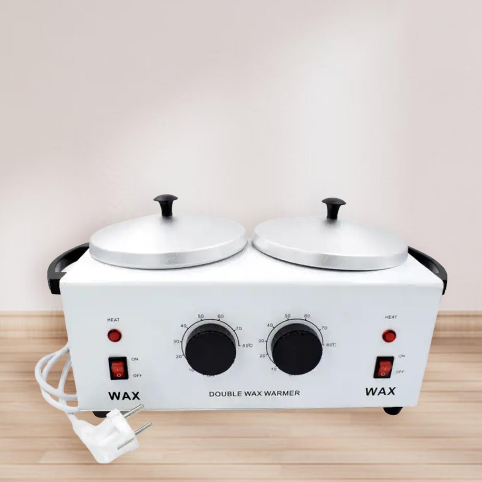 Double Pot Wax Warmer Portable - Wax Melter Electric recension och pris