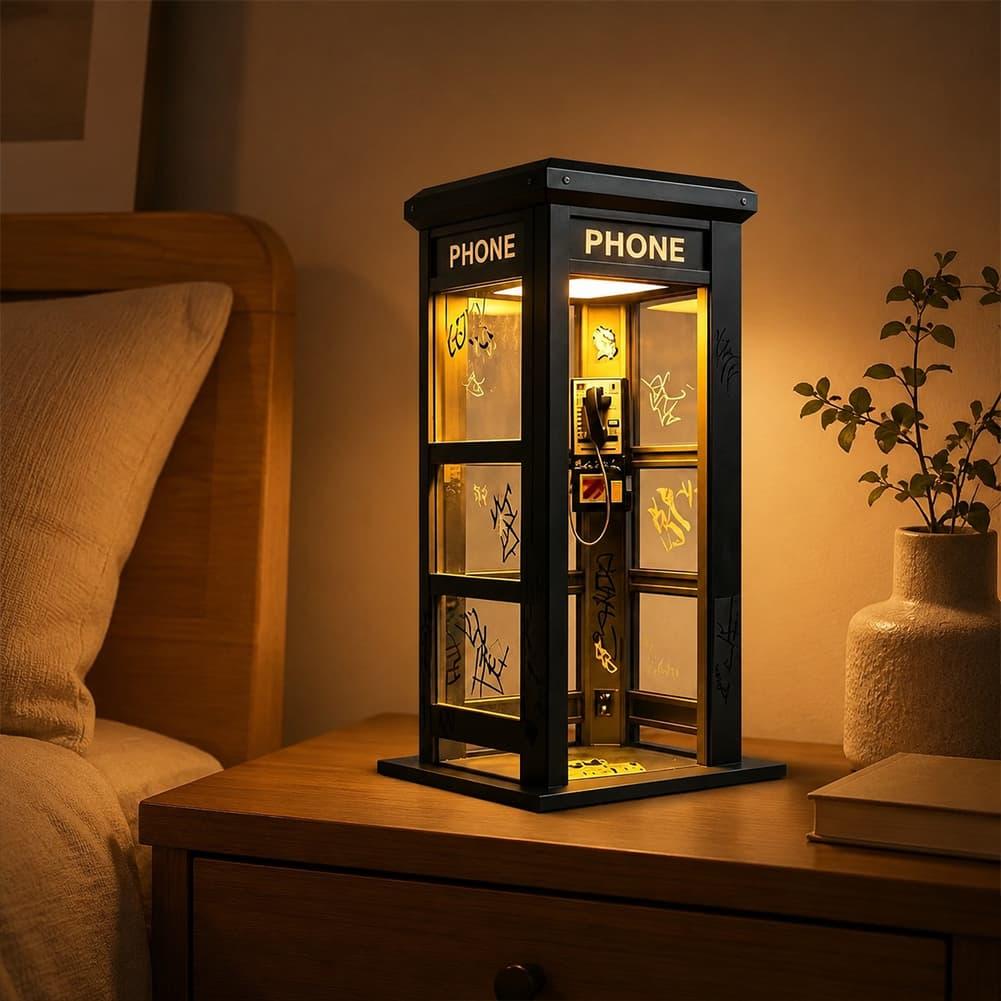 Vintage London Telephone Booth - Vintage Lighting Decor recension och pris