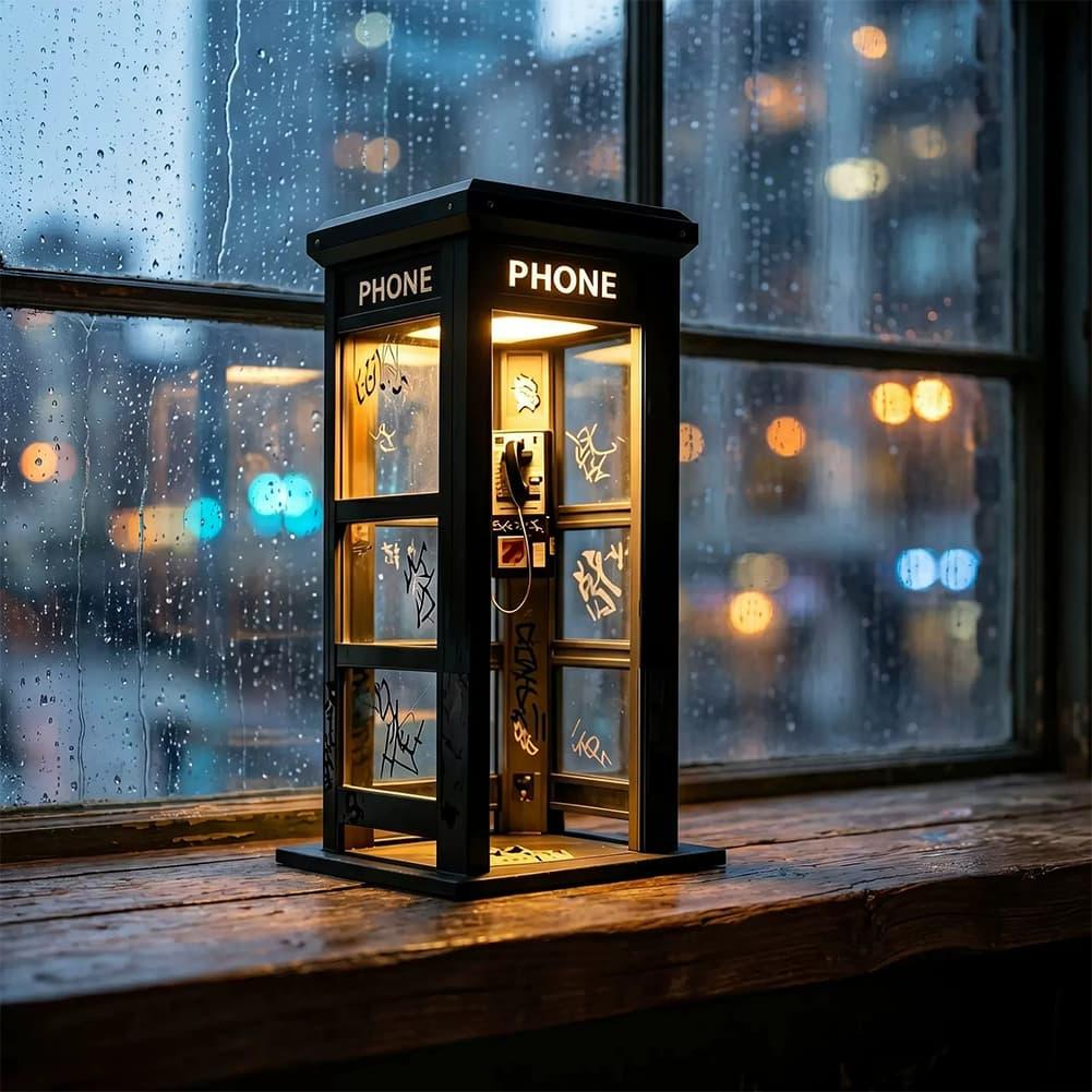 Vintage London Telephone Booth - Vintage Lighting Decor recension och pris